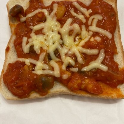 ピザ用チーズで作りました。
美味しかったです^ ^